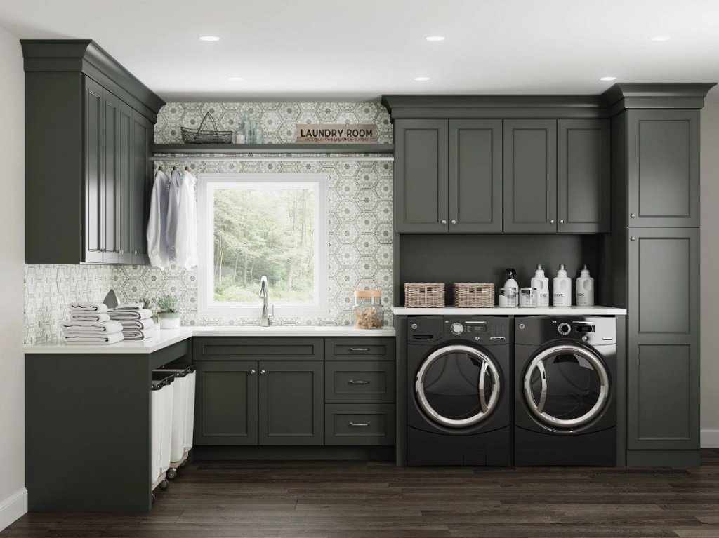laundry cabinets